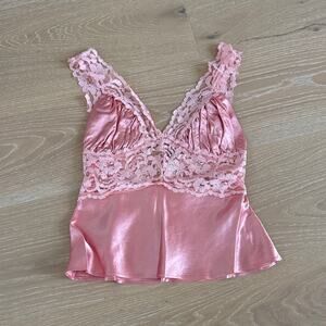 Arcina Ori Sadie Lacey Top Size M in Blush Pink